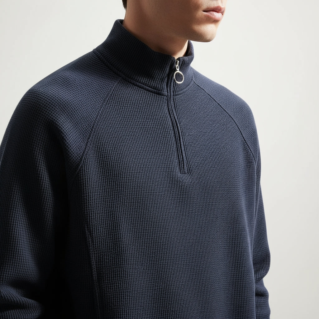 Stellan Waffle Sweater